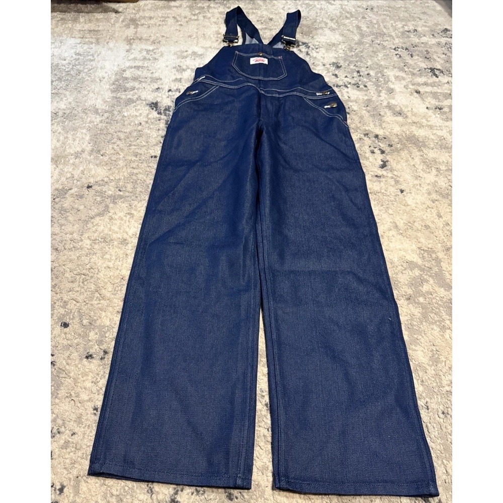 Round House Overalls Bib Jean Youth Kids Boys Size 14 Farmer Outdoor